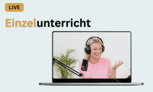 Deutsch-Einzelunterricht für Erwachsene und alle Niveaus
