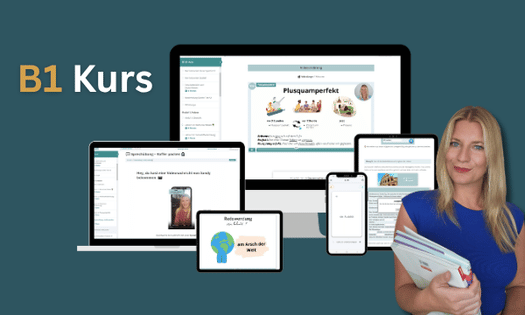 Online Deutschkurs B1 mit Fokus auf Alltagssituationen